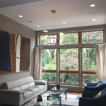 Modern Living Space with Sonos Audio System