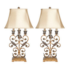 Safavieh Lucia 32.5" Table Lamps, Set of 2