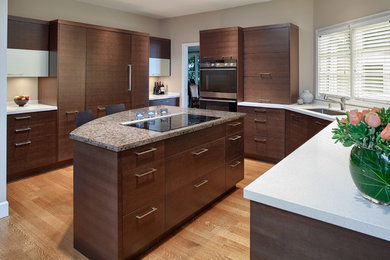 Kitchen - contemporary kitchen idea in Vancouver