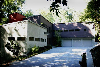 Design ideas for a modern landscaping in Atlanta.