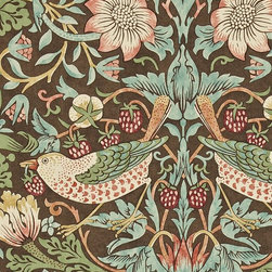 Morris & Co Strawberry Thief Wallpaper - Wallpaper