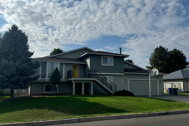 Inspiration for an exterior home remodel in Seattle