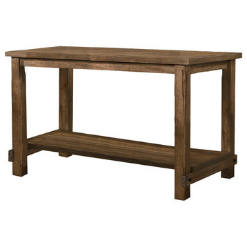Janet Traditional Driftwood Dining Collection, Counter Height Dining Table