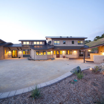 Passive Solar Straw Bale Residence