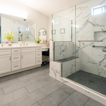 2024 - Classic Refresh for Master Bathroom & Hall Bathroom