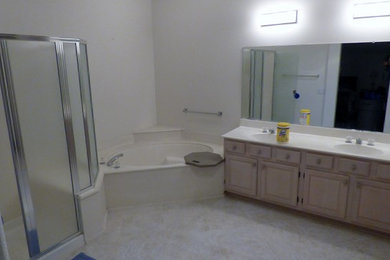 Inspiration for a transitional bathroom remodel in Phoenix