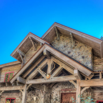 Arlee Montana Concrete Log Cabin