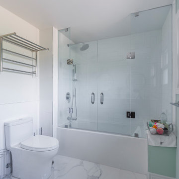 Soft Contemporary Master Bathroom Renovation