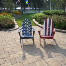 American Flag Chairs