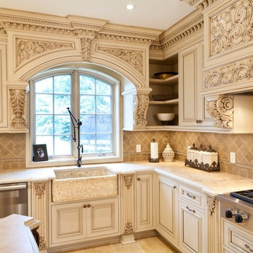 Hand Carved Kitchen