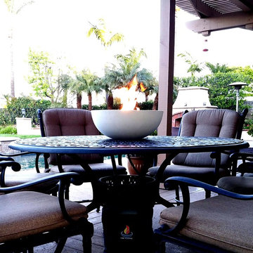 Large Firepit Table Top Fire Bowls