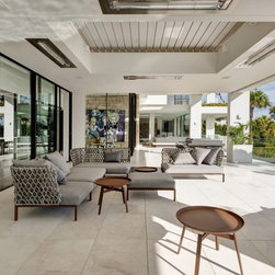 Crema Nova Honed Limestone flooring - Products