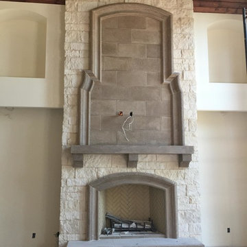 Custom mantel