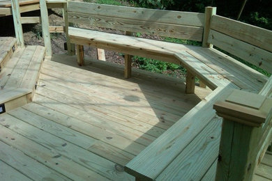 Design ideas for a hillside landscaping in Chicago.