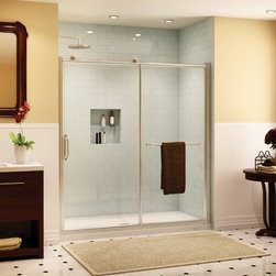 Fleurco Roma In-Line 46"-47" Door and Panel FRM2-448 - Bath Products