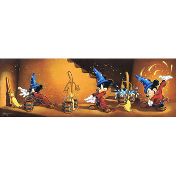 Disney Fine Art Animated by Tim Rogerson, Gallery Wrapped Giclee