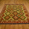 Oriental Rug 100% Wool Hand Woven Anatolian Kilim Flat Weave Rug