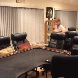 Olstein poker room vertical blinds. - Products