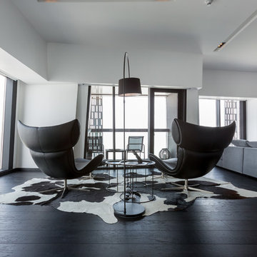 Kährs Oak Nouveau Charcoal | Dubai Marina Cayan Tower