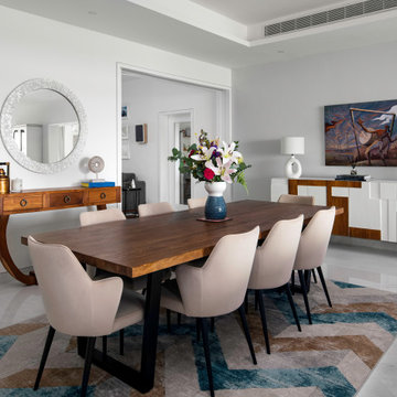Contemporary Dining Room Redesign