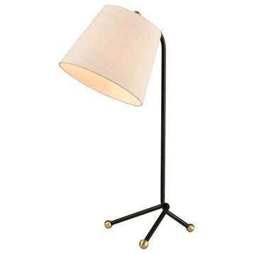 Stein World Pine Plains Table Lamp 77205, Black