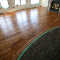 Select Birch - English Chestnut Stain - Hardwood Flooring