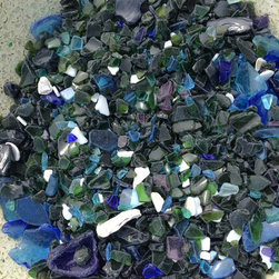 Landscape Recycled Glass - 屋外用プランター