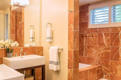 Inspiration for a southwestern bathroom remodel in San Francisco