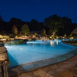 Nashville Pool and Water Feature Lighting - Landscape Lighting