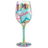 "Happy Retirement" Wine Glass by Lolita