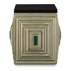 Jade Accent Table - The Laura Kirar Collection - Side Tables And End Tables