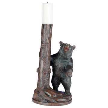 Tree Bear Candleholder