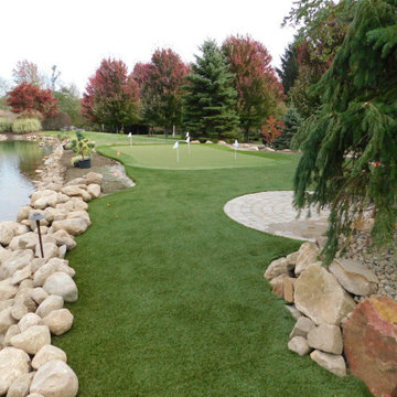 Gregory Residence Dual K9Grass and GolfGreens Installation