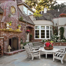 Clay courtyard