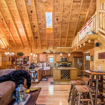 Big Twig Homes Katahdin cedar log home