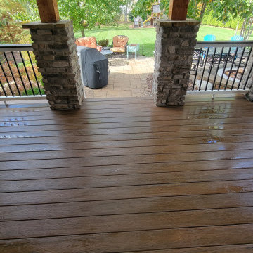 New Deck and Screened-In-Porch