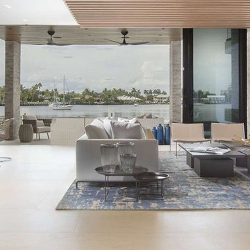 Waterfront Contemporary Elegance with Dkor Interiors