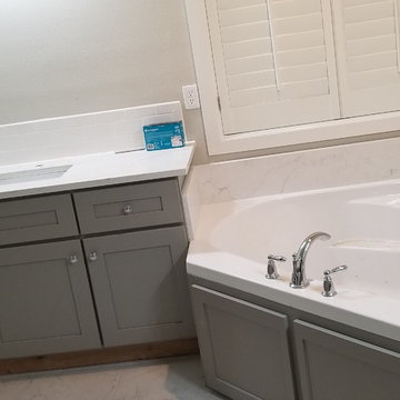 Gray Fresno Shaker Bathroom