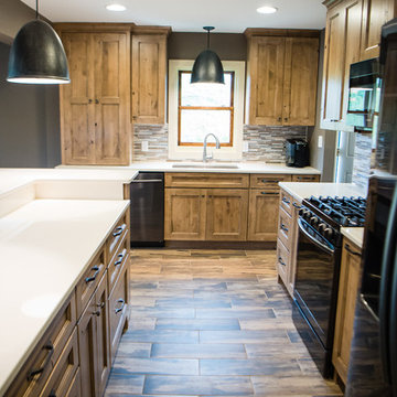 Rustic Lakehouse Kitchen