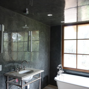Venetian plaster bathrooms