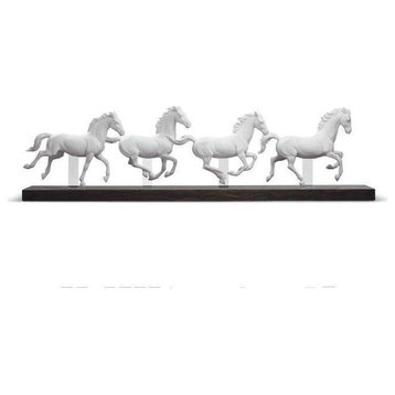 Lladro Galloping Herd Figurine 01009086