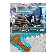 wooden stairs