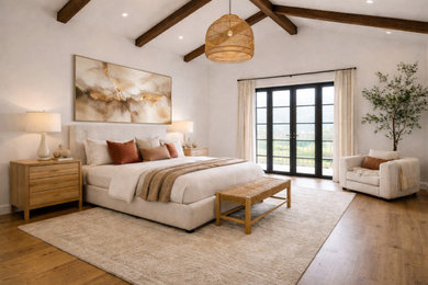 Bedroom - modern bedroom idea in Los Angeles