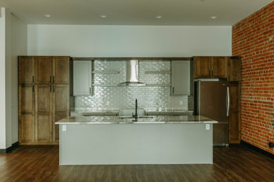 Kitchen - modern kitchen idea in Other