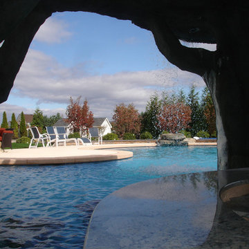 Private Residence - Custom Pool and Grotto