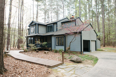Trendy exterior home photo in Raleigh