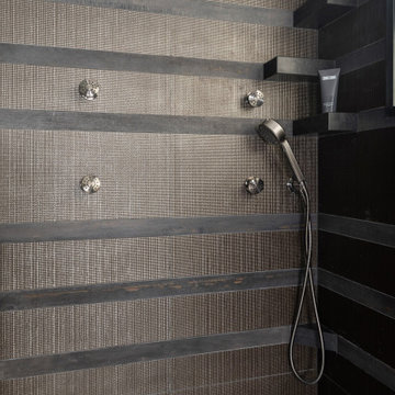 Madison Modern Bathroom with Floating Wood Vanity