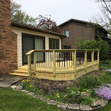 Wood Deck Design by Palatine, IL Wood Deck Designer