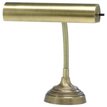 Advent 10" Antique Brass Piano/Desk Lamp