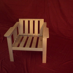 Solid Maple Mission Chair - Living Room Chairs